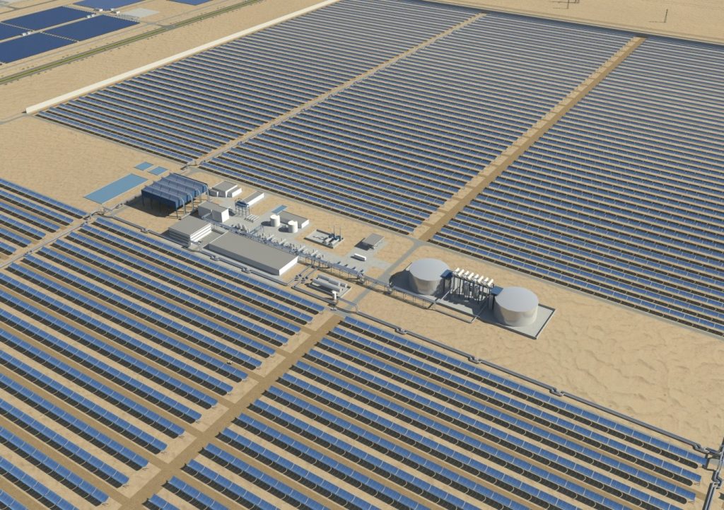 Al Shagaya solar station